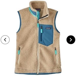 Womens Patagonia classic retro-x fleece vest size small